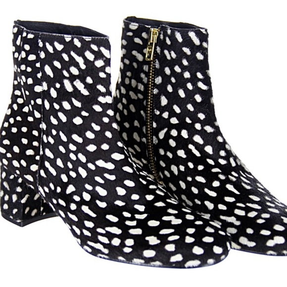 J Crew Collection Side-Zip Ankle Boots Booties - Picture 3 of 6